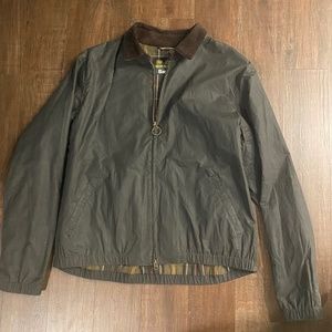 Barbour Size Large Waxed Jacket